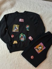 Vtg 90s Warner Bros Animaniacs RARE Retro Two Piece Patchwork Set Kids M 10/12