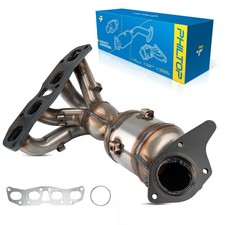 PHILTOP Front Stainless Steel Catalytic Converter Kit Compatible with Nissan ...