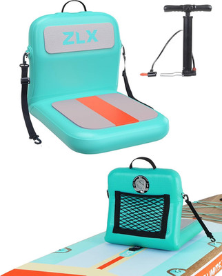 Paddle Board Seat with Back Support, Portable Kayak Seat, Air Pump Included, Uni