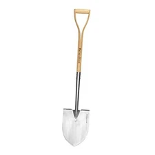  Shovels for Digging, 43’’ Round Spade 43.3 inches Round Point Digging Shovel