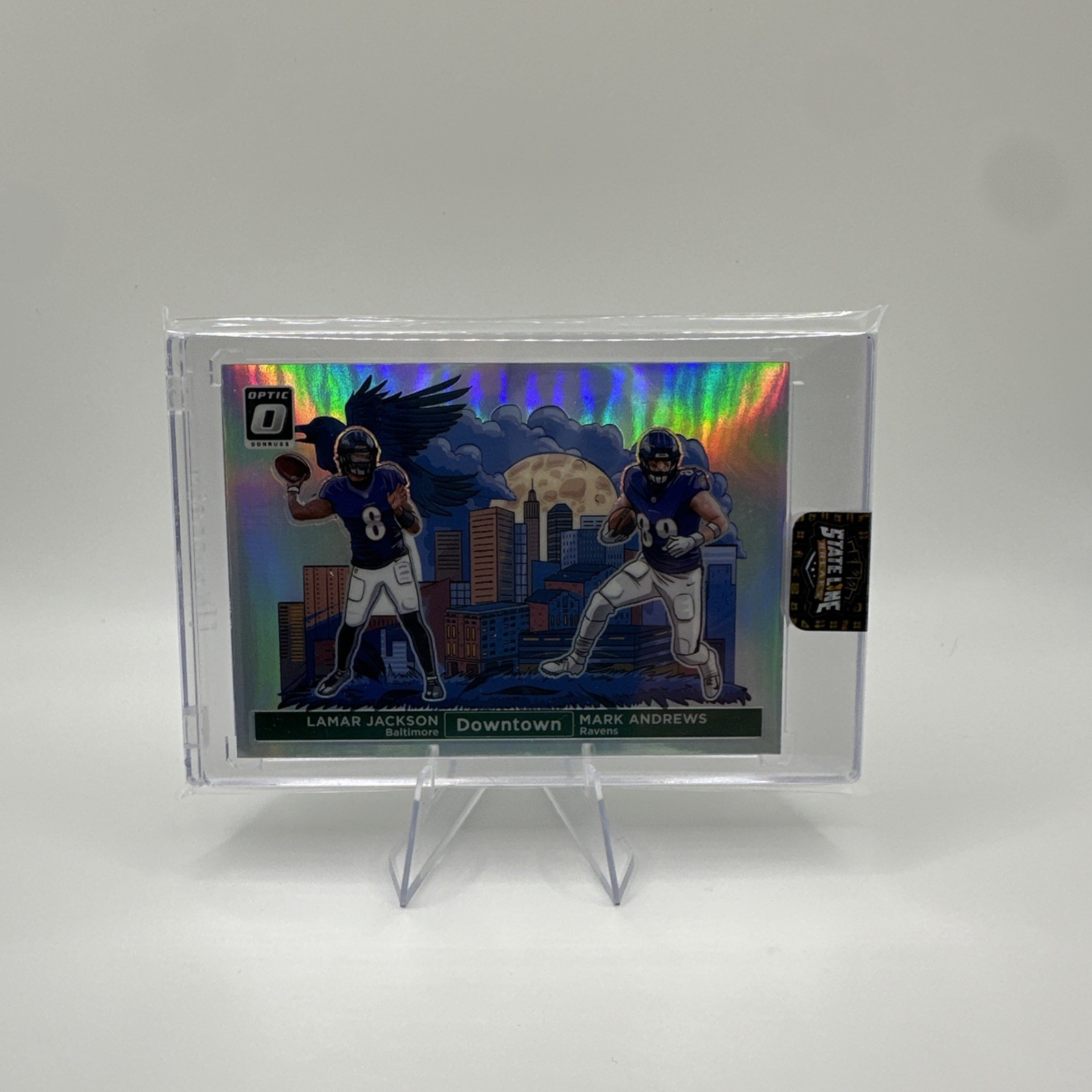 2024 Panini Donruss Optic Downtown Duos Lamar Jackson, Mark Andrews #8