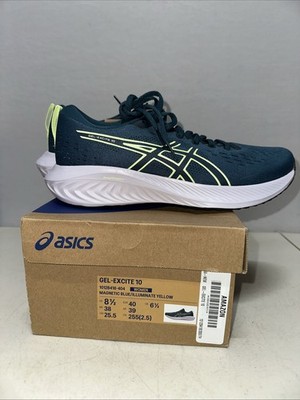 Asics Gel-Excite 10 1012B418 Womens Magnetic Blue Running Sneakers Size 8.5