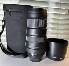 Sigma 120-400mm f/4.5-5.6 DG HSM APO For Nikon F Mount Lens w/Case, caps, & hood