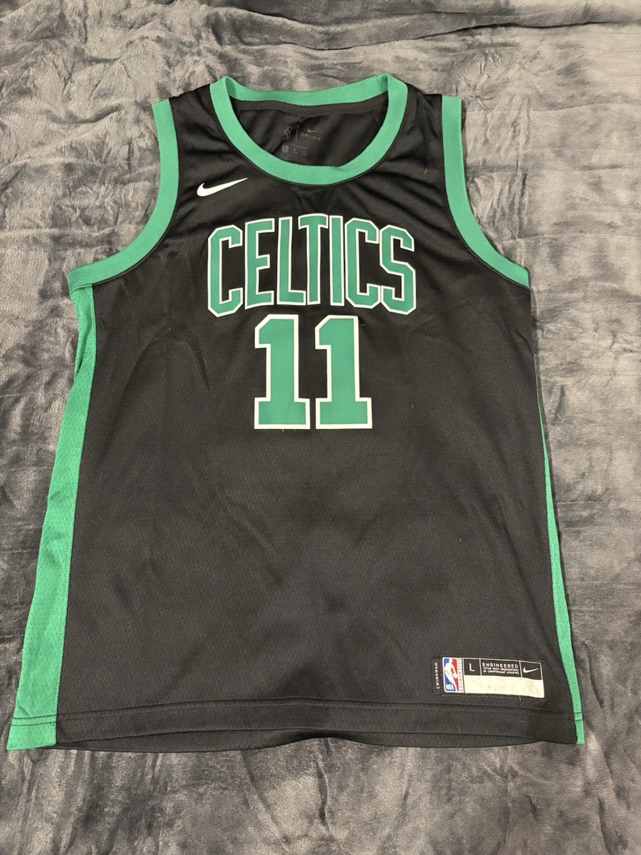 CELTICS IRVING ユニフォーム 11号 DRI-FIT Nike Dri Fit Kyrie Irving Boston Celtics #11 Jersey Size Large