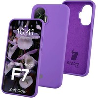 HandyhüLle FüR Xiaomi Poco F7 Bizon Case Cover Schutz HüLle Etui HüLle Violett