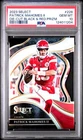 2023 PANINI SELECT DIE-CUT BLACK & RED PRIZM #226 PATRICK MAHOMES II PSA 10