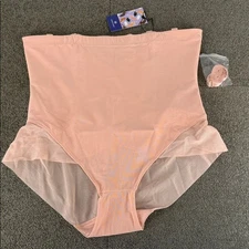 Honeylove Shapewear Wm 3X SuperPower Brief High-Waisted Shapewear Bottoms Plus