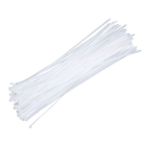 600mm/ 23.6in 100x Cable Ties 250lbs Tensile Strength Extra Long Heavy Duty NEW - Afbeelding 5 van 12