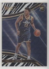 2017-18 Panini Select Courtside Zebra Prizm Tony Bradley #206 nd3