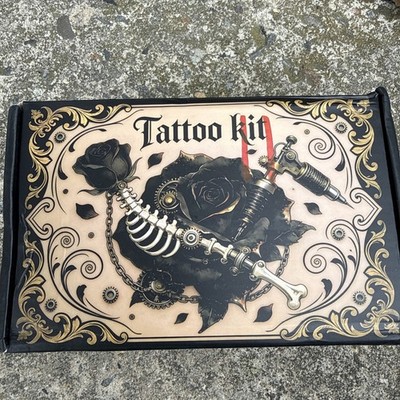 New! Complete Tattoo Kit with everything you need to start tattooing never used