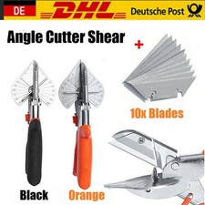45°-135° Gehrungsschere Winkelschere Leistenschere Stahl Schere Rohrschneider DE