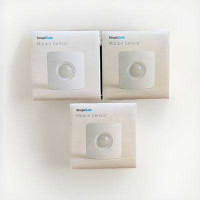 (3) SimpliSafe Motion Sensor Model U9K-MS3000 (Factory Sealed)