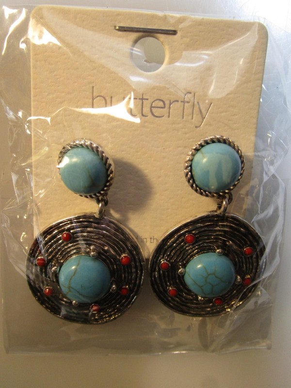 Turquoise Stone  Earrings