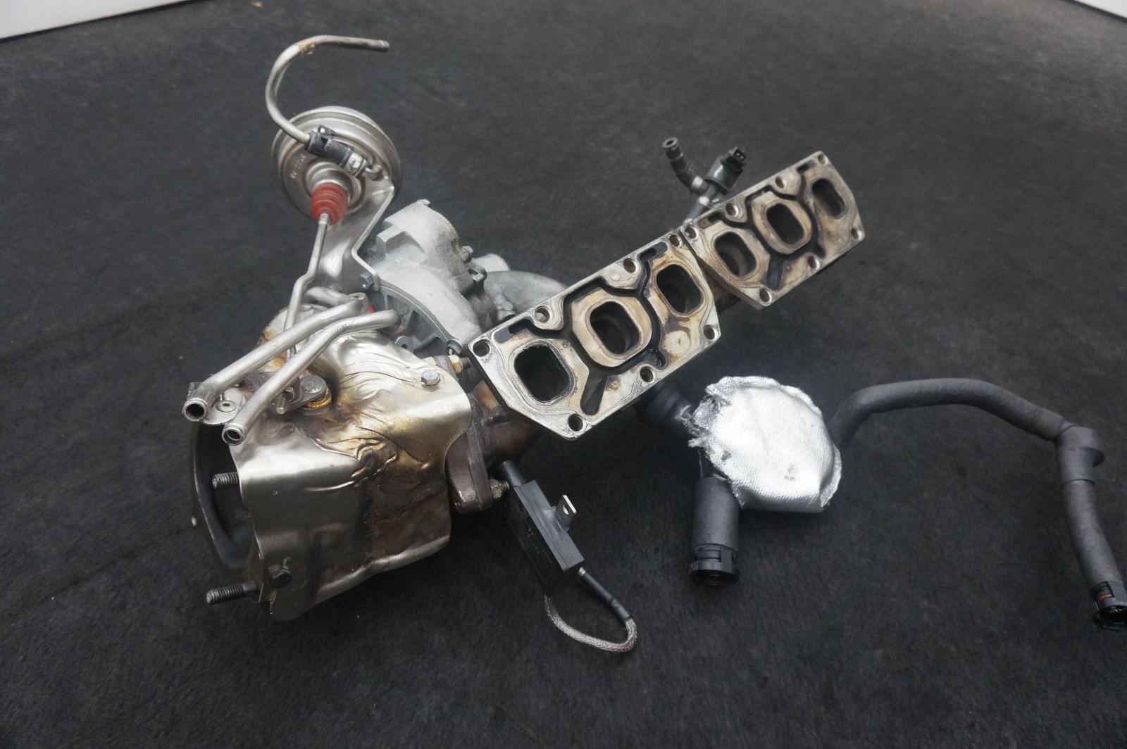 Left Turbo Turbocharger Assembly 07C145061AD Bentley Continental Flying Spur 10