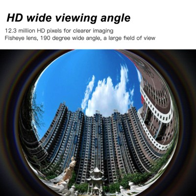 For Camera HD Fisheye 12.3MP 190° Color Camera Module For Camer Fit