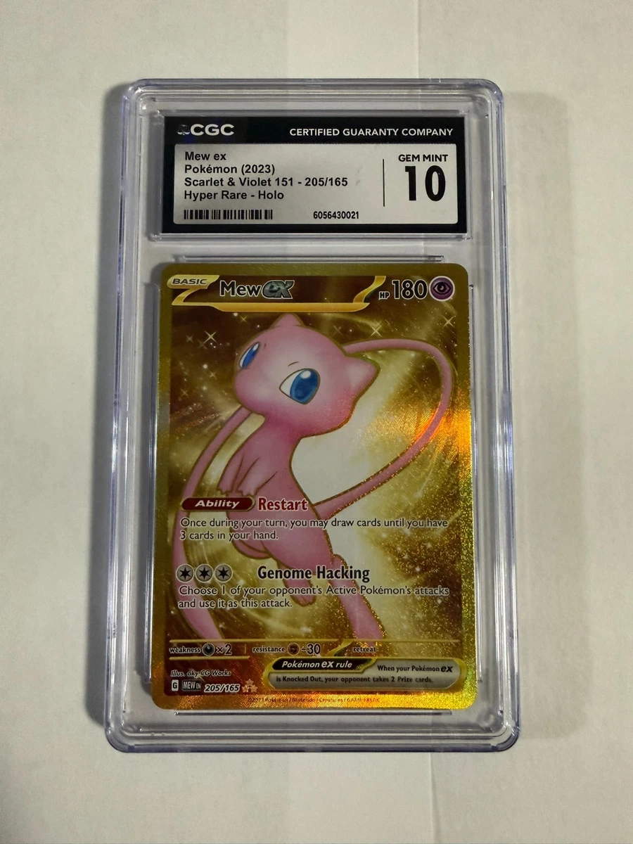 Pokémon TCG Grade 10 Mew Individual Collectible Card Game Cards