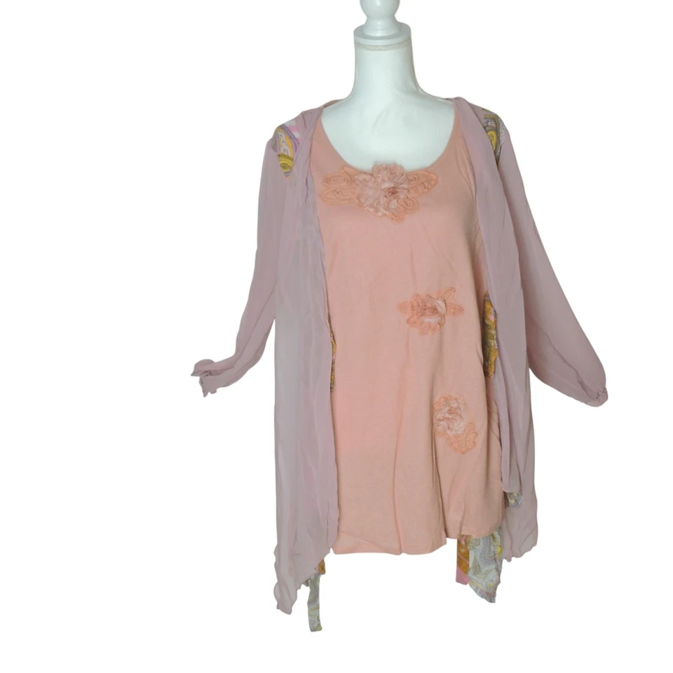 Blusa Pretty Angel Rosa Malva Hada Caprichosa Pequeña Foto 2 de 4