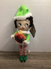 NWT Betty Boop Christmas 14 Plush Doll - Sugar Loaf "Merry Messages