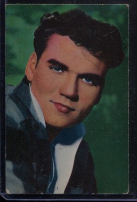 Ted Herold Vintage Dutch Movie Film Star Trading Card