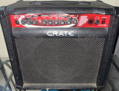 Crate FlexWave FXT30 30W Solid State 2-Channel Combo Amp for Electric Guitar