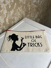 Hand Decorated Makeup Bag New Zippered
