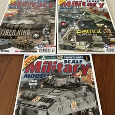Takom Military Modeller International Magazines Set Of 3 Issues 2016-17