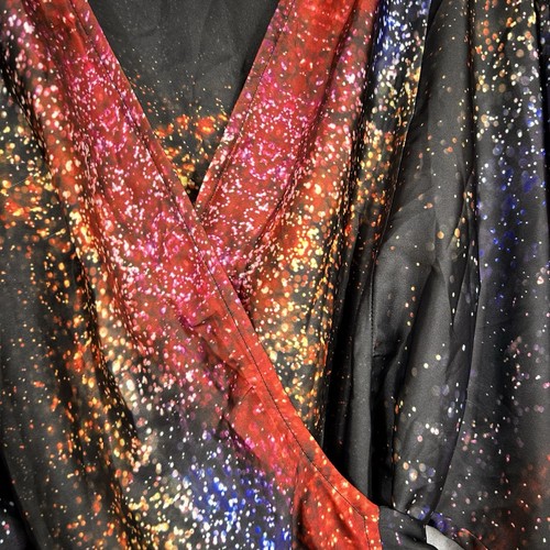Sacha Drake Kimono Wrap Top Size 18 Flared Sleeves Cocktail Corporate Party - Picture 4 of 15