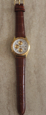 Vintage PULSAR Chronograph Alarm Quartz Men's Watch Y182-6A20