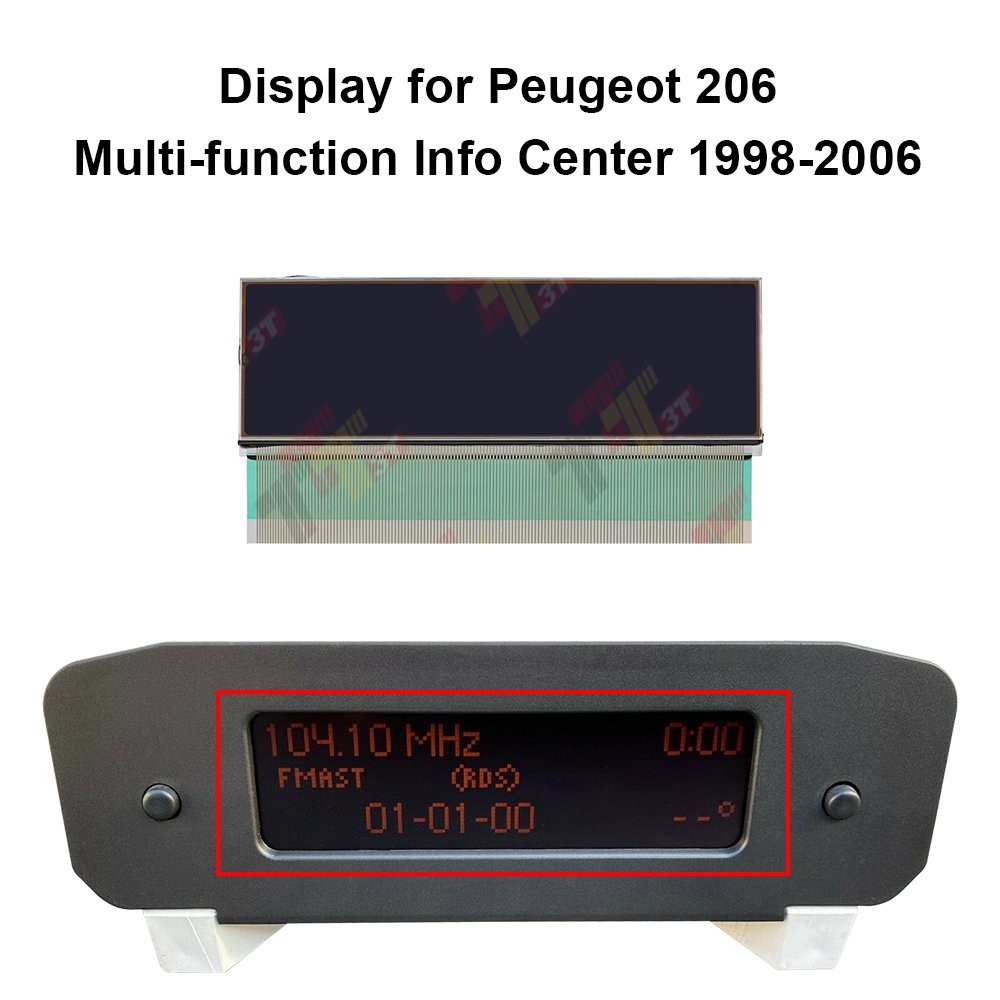 Display for Peugeot 206 and 307 Multi-function Info Center | eBay
