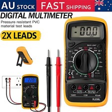 Digital LCD Multimeter Electrical Meter AC/DC Voltmeter Current OHM Multi Tester