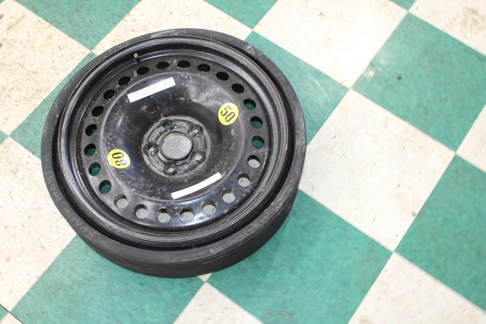 14-22 Ghibli Emergency Replacement Spare Wheel Rim Tire 1755518 OEM Factory OE