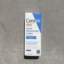 CeraVe AM Facial Moisturizing Lotion with Sunscreen - SPF 30, 60ml