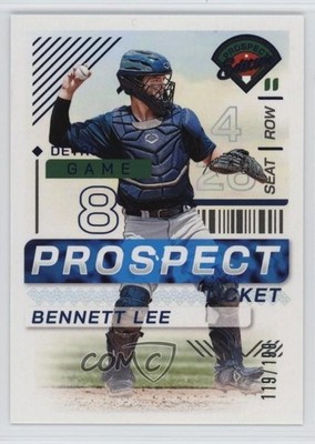 2024 Panini Prospect Edition Blue 119/199 Bennett Lee #52 16wc