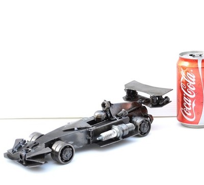 F1  Formula 1  Scrap metal sculpture, Birthday gift for dad, Anniversary gift