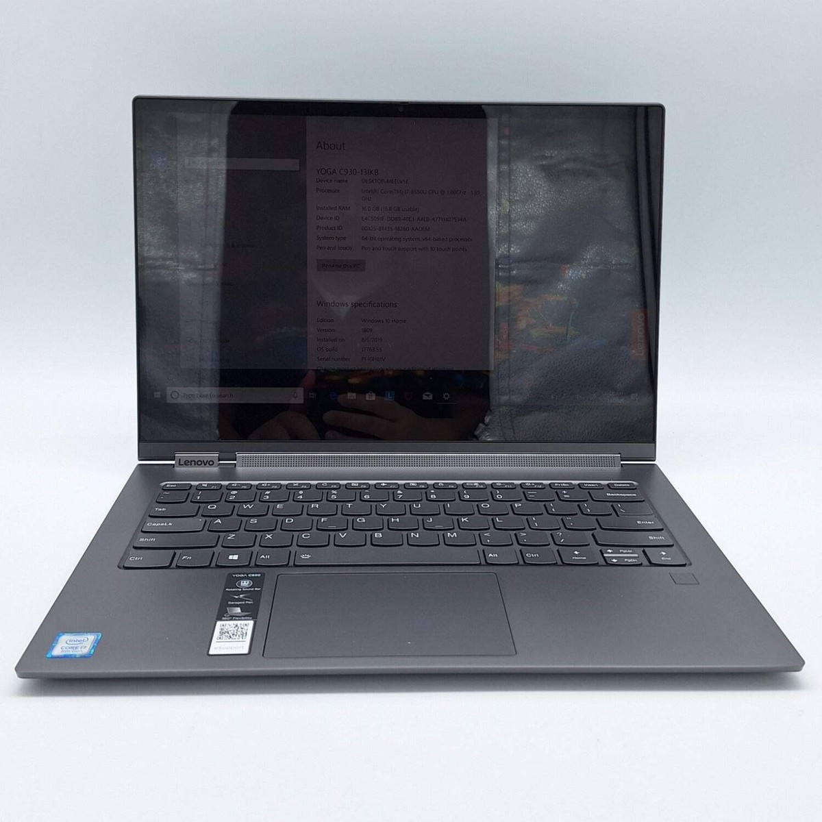 Lenovo Yoga C930-13IKB 13.9