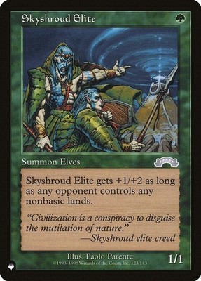 2026 Magic: The Gathering LIST - Skyshroud Elite (#123/143, Uncommon, Near Mint)