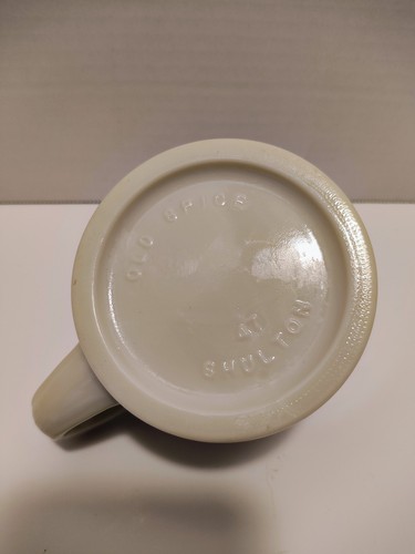 Tazza da barba Grigs Shulton Ship Grand Turk Salem 1786 ceramica bianca da collezione - Foto 6 di 6