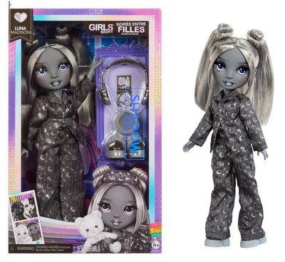 Rainbow High Shadow High Girls Night Luna Madison - Grayscale 11 Fashion Doll.