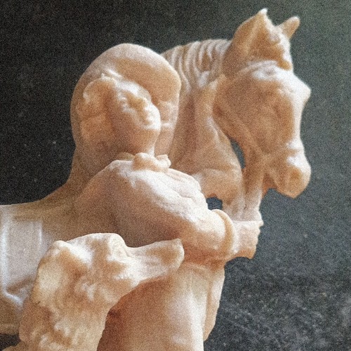 Pferd & Fohlen Resin Figur Skulptur Statue - Bild 2 von 8