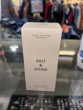 SALT  STONE Deodorant Extra Strength Natural Aluminum Free with Seaweed Extract