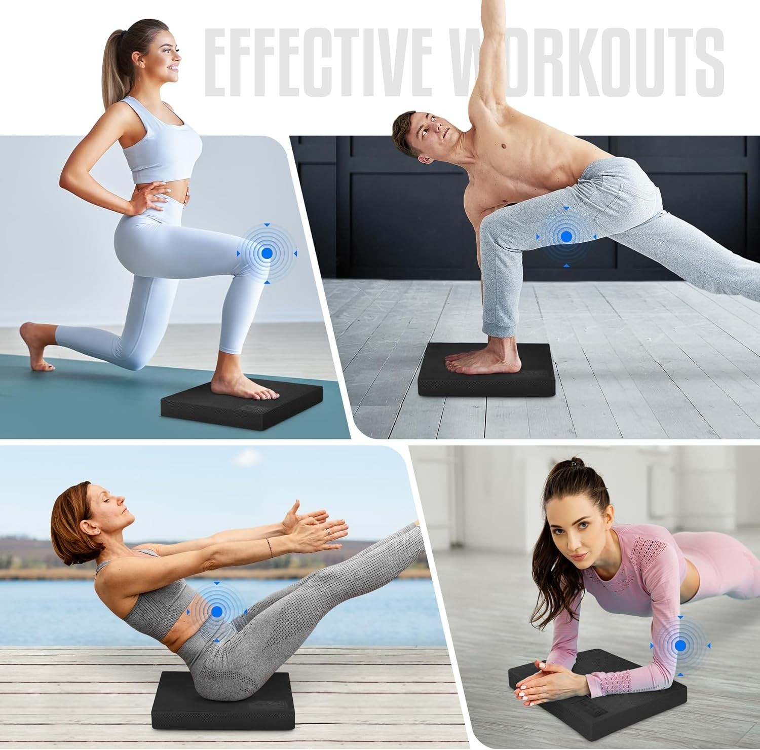 Versatile Foam Balance Pad - Enhanced Sizes for Strength Training & Stability thumbnail 8