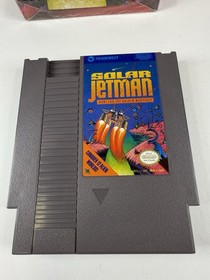 Solar Jetman: Hunt for the Golden Warpship NES CIB Reg Card & Foam/ Inserts MINT