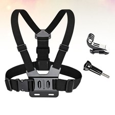 Chest Mount Action Camera Accessories Kit Body Tripod Harness Belt Sports Strap