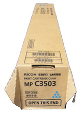 Genuine Ricoh 841816 CYAN MP C3503 Print Cartridge