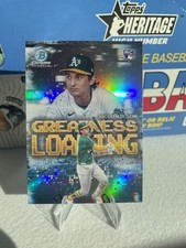 2025 Bowman - Greatness Loading Jacob Wilson #GL-16 (RC)