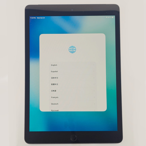 Apple iPad 9th Gen 64GB Space Gray Wi-Fi+Cellular - I.C. LOCKED READ