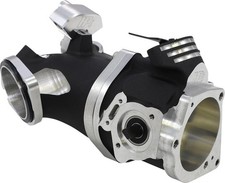 Horsepower Maxflow Throttle Body 58mm 1.80 Intake Runner Black Hpi-58d1-18b