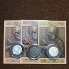 1/10th Troy Oz .999 Silver Round Military Design Lot of 3 (3/10th Troy Oz)