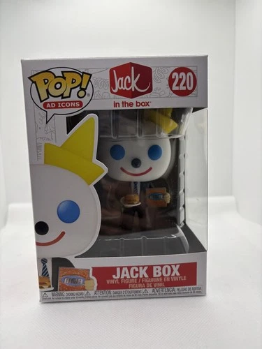 Funko POP! Ad Icon: Jack in The Box 220 Jack Box Figure