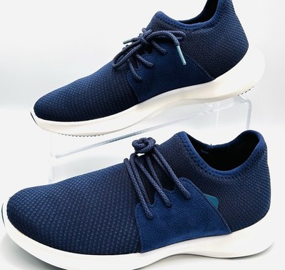 Vessi Mens Everyday Classic Sneakers Size 9 Waterproof Navy Lace Up Shoes NEW